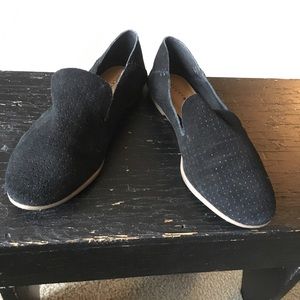 Lucky brand ‘Caldyn’ suede slip on loafer flats